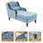 Oversized Chenille Recliner-632011316