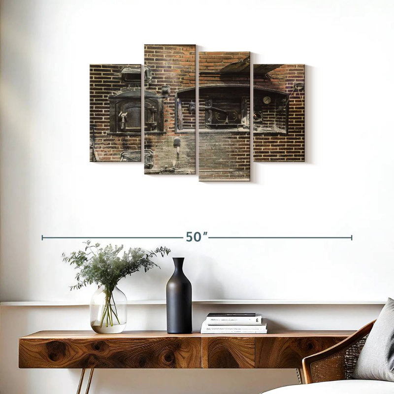 Old Brick Oven, 22" H x 36" W