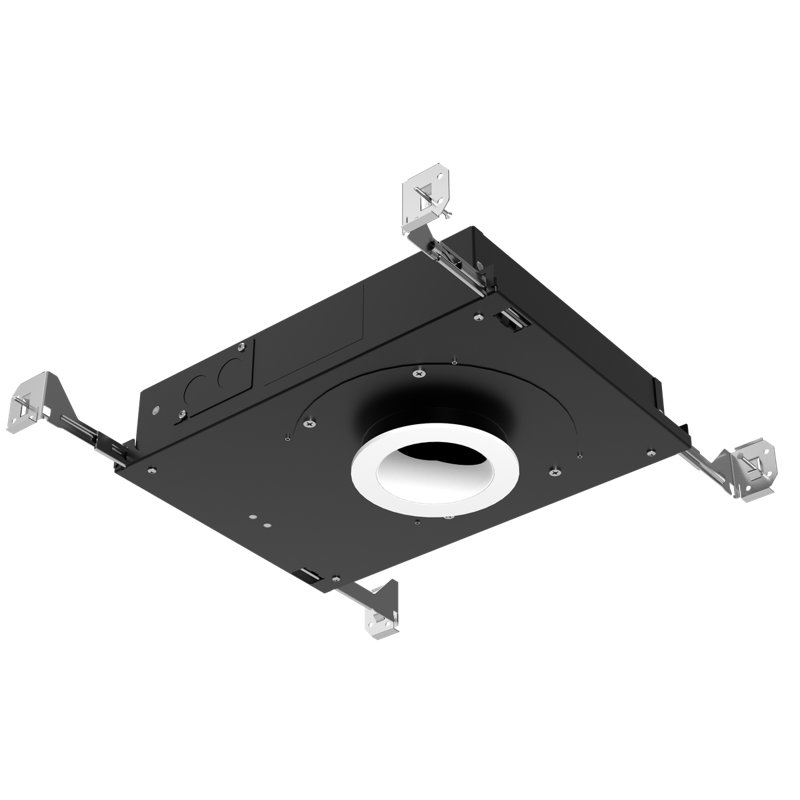 Ensemble d'éclairage encastré standard 3 po Eco-Downlight, Satin