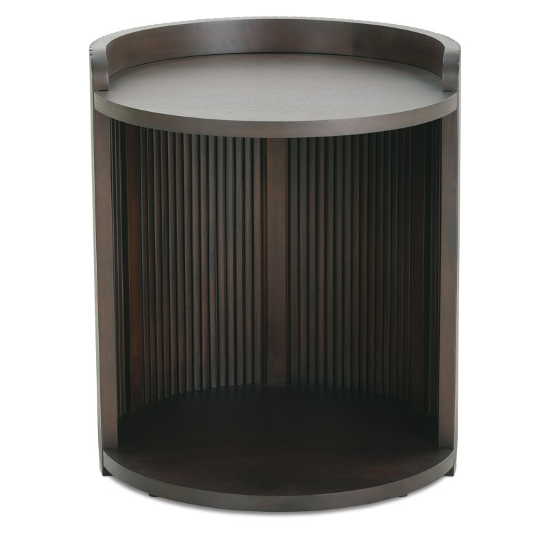 Table de bout Kindred, Marron foncé