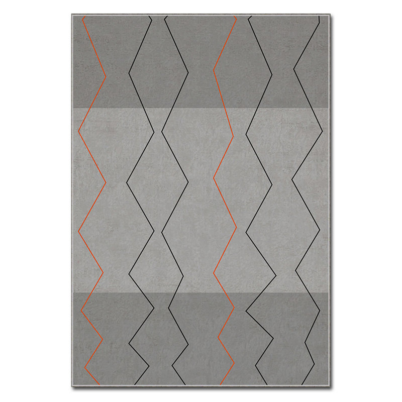 Luxurious Area Carpet (5.2 x 7.5 ft), 100% Polyester, 740 g/m² | Soft Velvet Fabric with Non-Slip Felt Dot Underside, Laminated Sponge for Comfort | Easy to Clean, Machine Washable at 86°F | Ideal for Living Room & Bedroom Decor