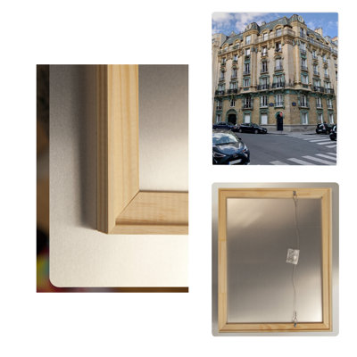 Immeuble Les Chardons — Portrait Métal Wall Art
