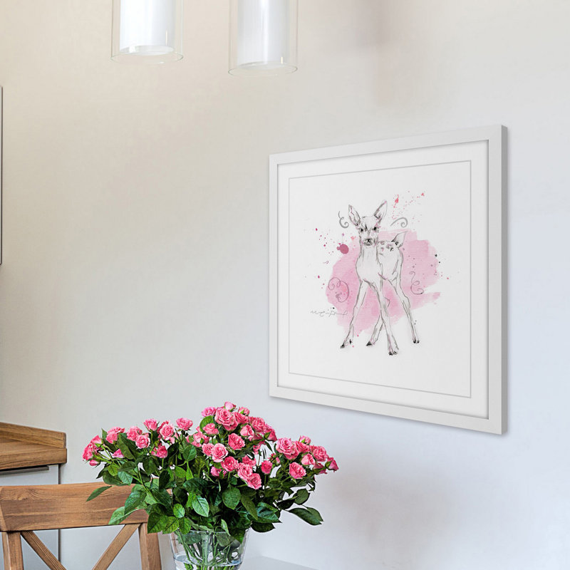 Marie-Eve Pharand - Single Picture Frame Painting, 51cm H x 51cm W