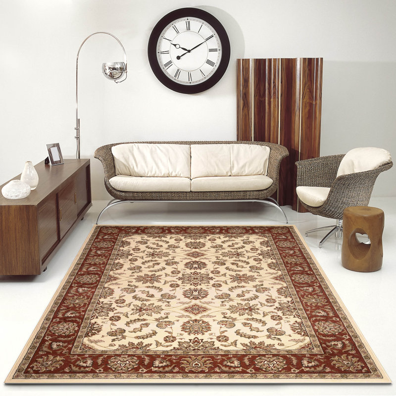 Oriental Indoor Rug, Rectangle 5'5" x 7'7"