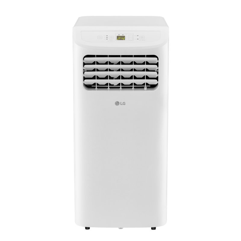 White 5000 BTU Portable Air Conditioner with Remote