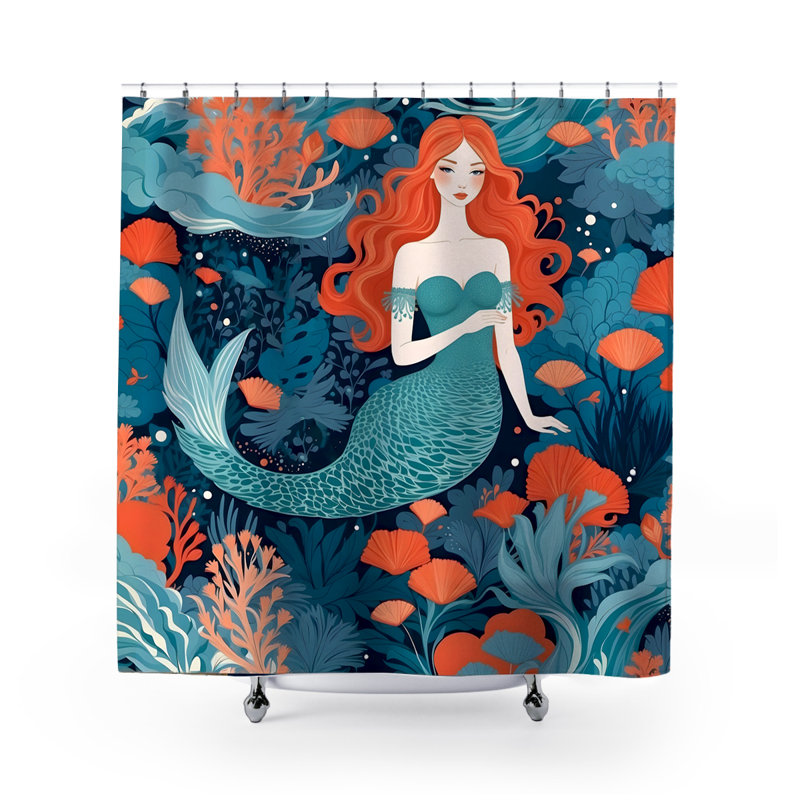 Rideau de douche Arista Mermaid