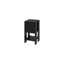 Atharv Bedside Table with Drop-Door Storage and Open Shelf for Versatile Living-102400642