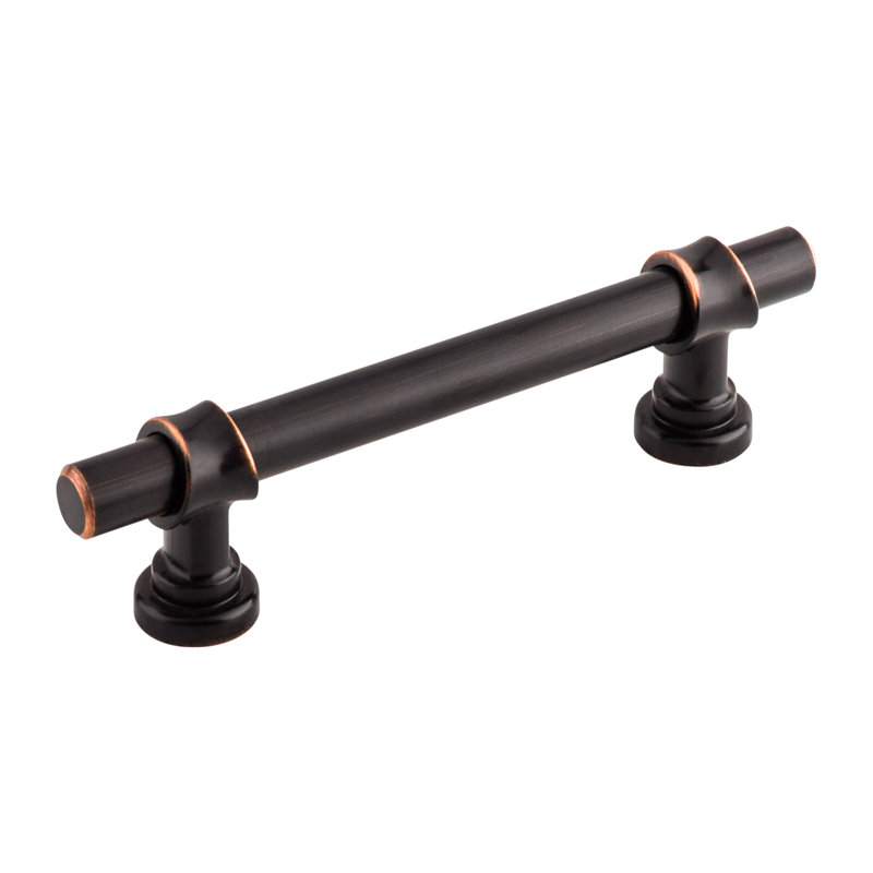 Bit Bar Pull, Tuscan Bronze, 3 3/4" Center to Center