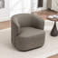 Fauteuil demi-tonneau pivotant de 32 po Tybias-1826379090
