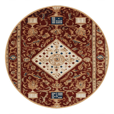 Tapis brun français lavable à la machine