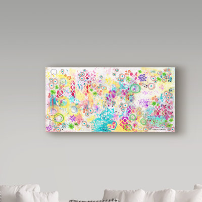Art sur toile Huso «Colorful Chaos - Jennifer»