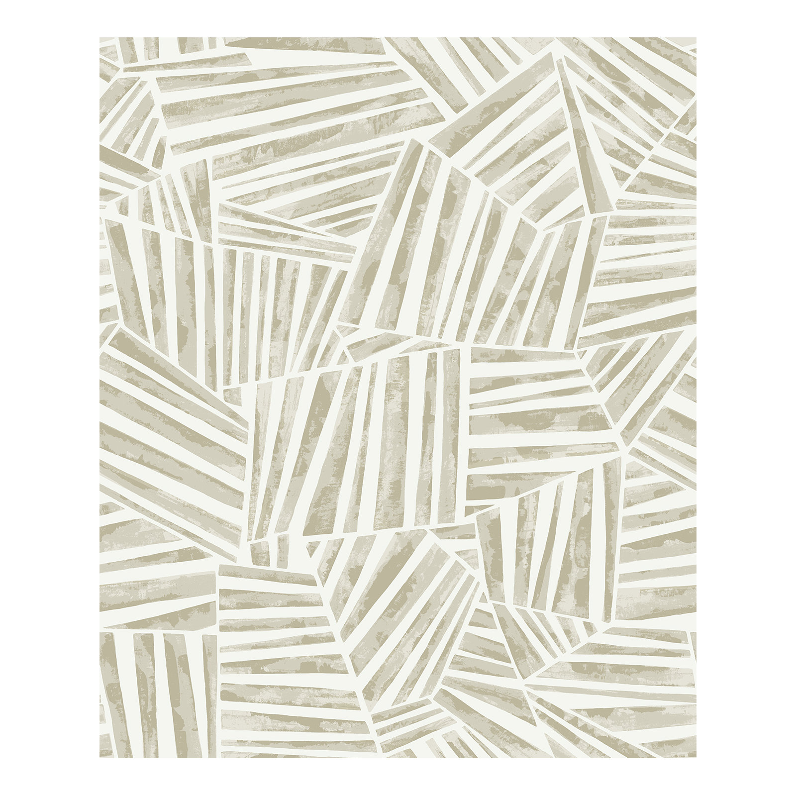 Lianna Modern Geometric Wallpaper, Brown