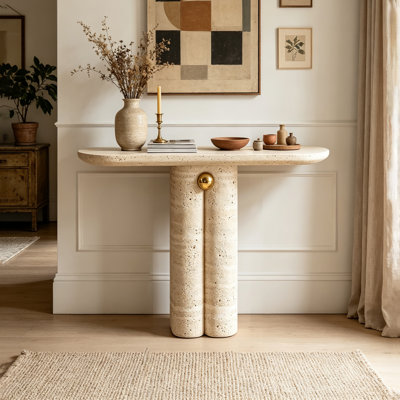 Table console en pierre naturelle Creative Art