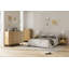 Ensemble de chambre à coucher 3 pièces (1 commode + 2 tables de chevet) (ensemble de 3)-1975320867