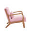 Chaise longue en bois-936852155
