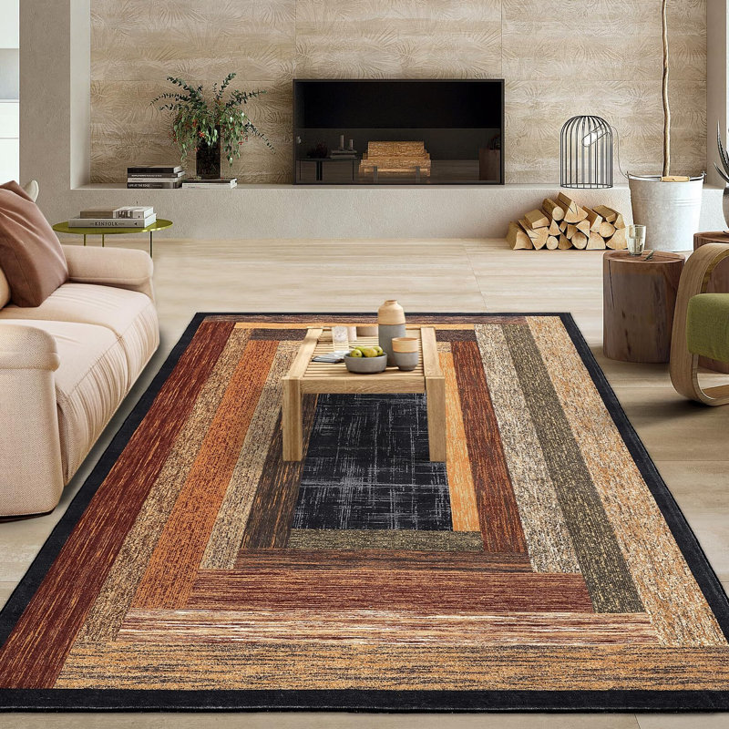 Tapis moderne lavable 10 x 13
