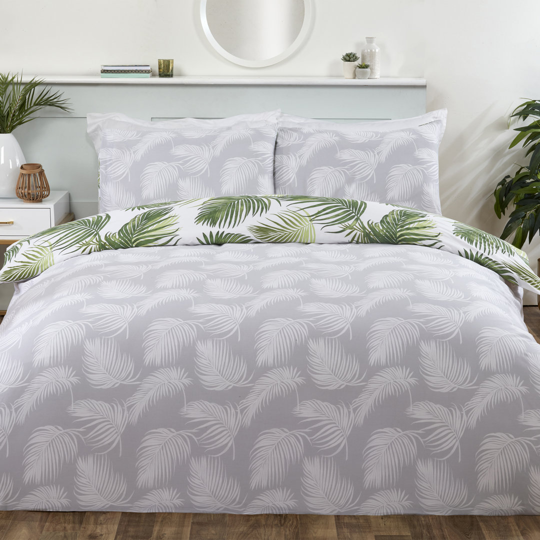 Lygia 56 TC Reversible Duvet Cover Set