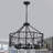 8 - Light Dimmable Drum Chandelier