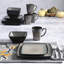 Gibson Elite 16 Piece Glazed Dinnerware Set With Plates, Bowls, & Mugs (3 Pack)