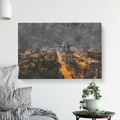 Montreal Skyline Vol.3 - Wrapped Canvas