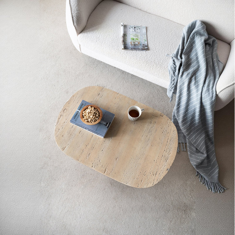 Table basse Berlare, Crème