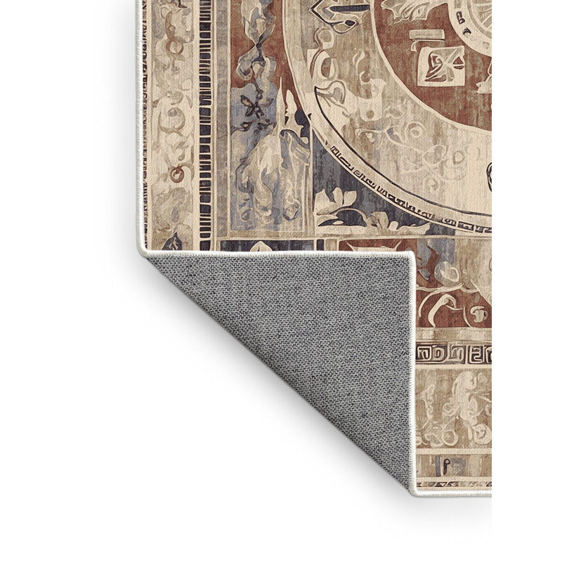 Apollonian Arc Rug, Round 7'