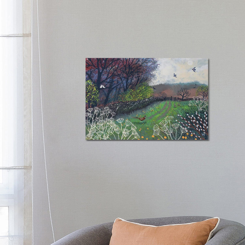 Whispers Of Spring by Jo Grundy - Wrapped Canvas Gallery-Wrapped Canvas Giclée, 66.04 cm H x 45.72 cm W x 1.91 cm D