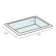Vero Ceramic Rectangular Drop-in Bathroom Sink with Overflow