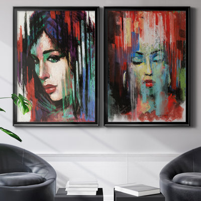" Pop Pastel II " 2 - Pieces