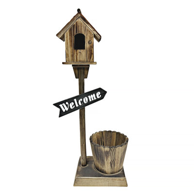 Dajanique Wood Pot Planter