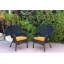 Chaise de patio avec coussins Batchelder-573992338-573992334