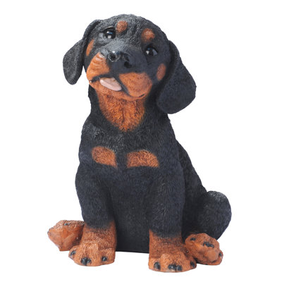 Figurine pour chien rotweiler chiot