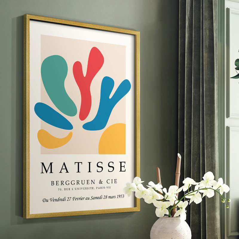 Matisse CXXVII Framed Print - Solid Wood