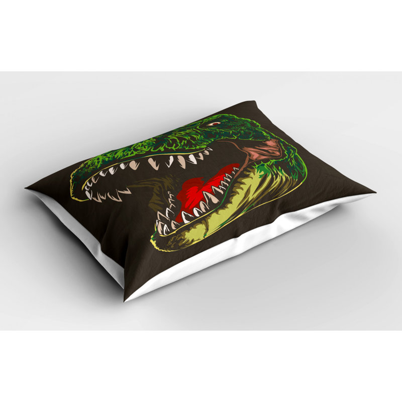 Dino Polyester Sham Set, Twin