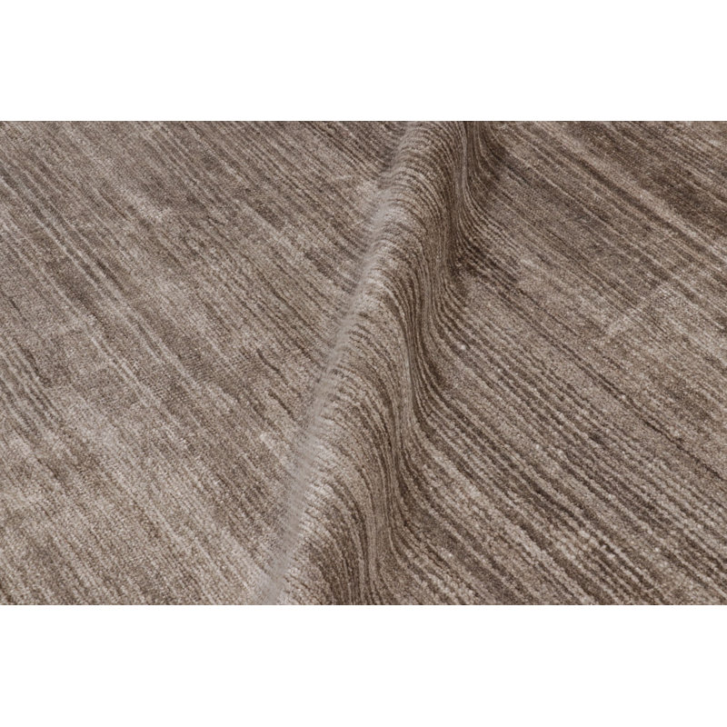 Textural One-of-a-Kind 13x14 Hand Knotted Area Rug