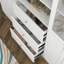 3 Drawer Entryway Storage Cabinet China Cabinet With Glass Doors