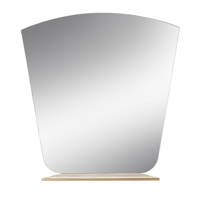 Miroir de salle de bain Malibu, 38,25 po x 36 po, Chardonnay