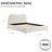 Kiren Upholstered Boucle Bed-101531137