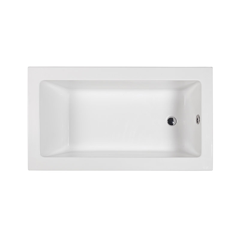 Andrea® 26 54" Air Bathtub - Matte, Drop In
