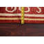 Tapis rouge en laine Gabbeh 5 x 8