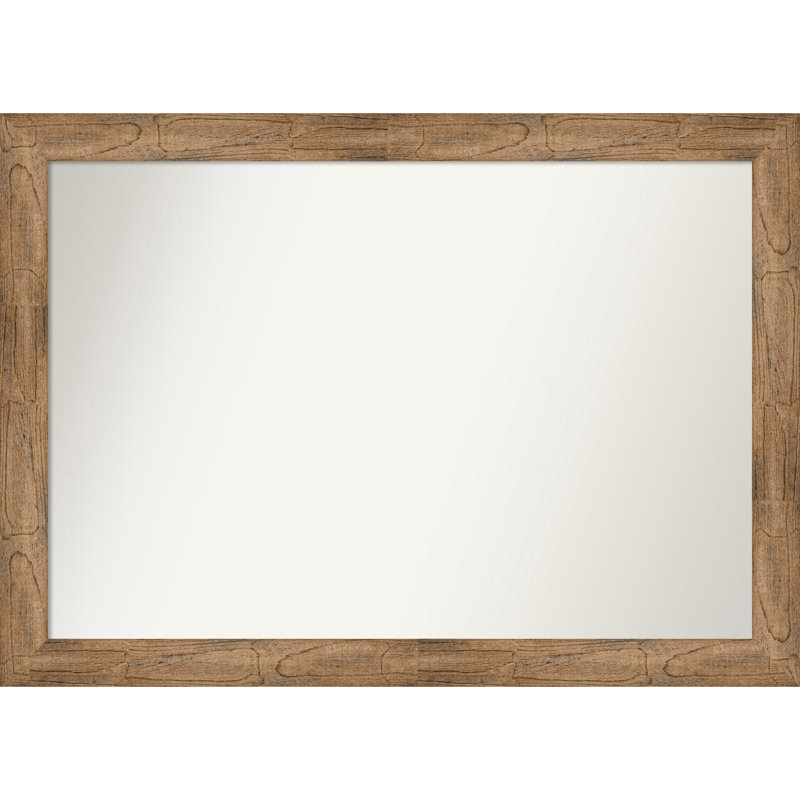 Timmy Solid Wood Wall Mirror, Rectangle, 35.5" x 49.5"