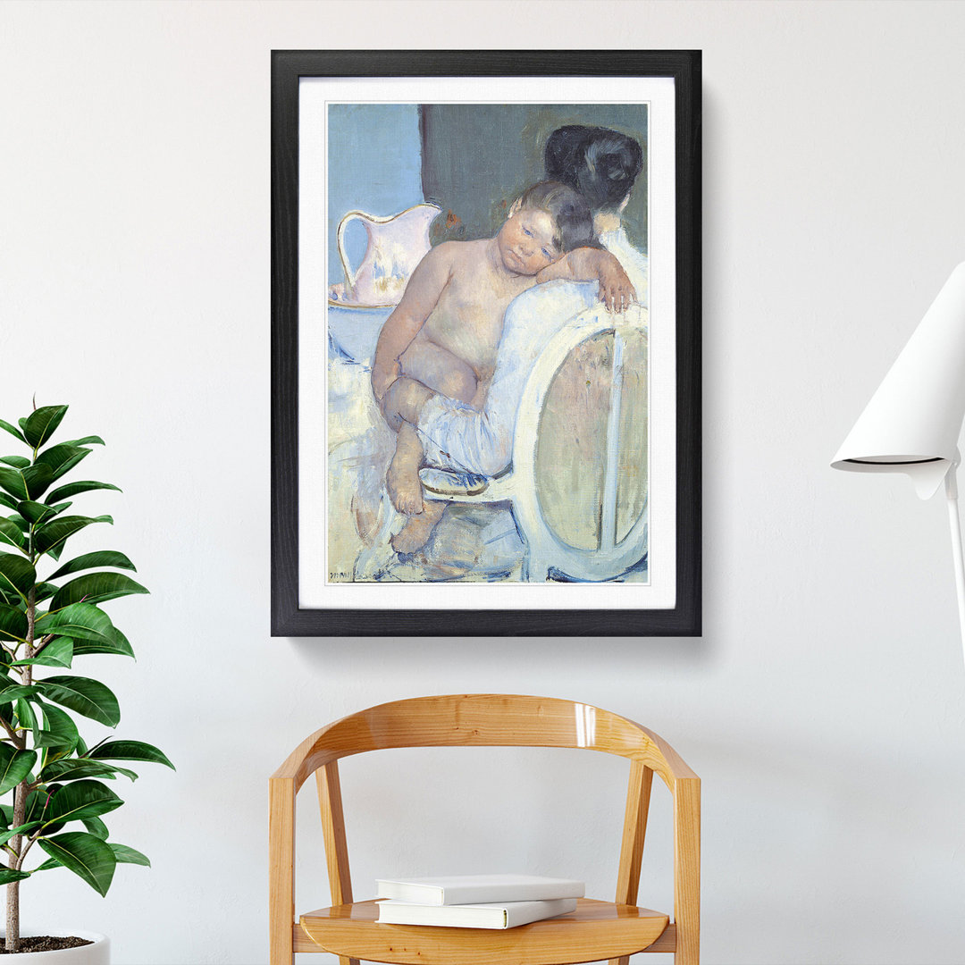 Mother and Child Vol.7 by Mary Cassatt - Framed Print