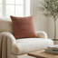 Cherry Tassel Striped Square Indoor / Outdoor Pillow Cover & Insert-699362441