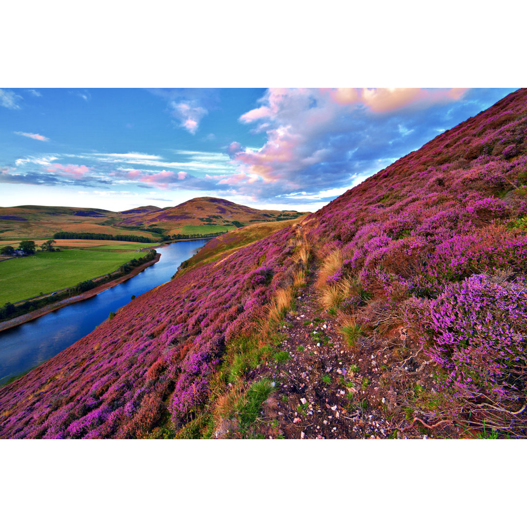 Leinwandbild Schöne Landschaft der schottischen Natur