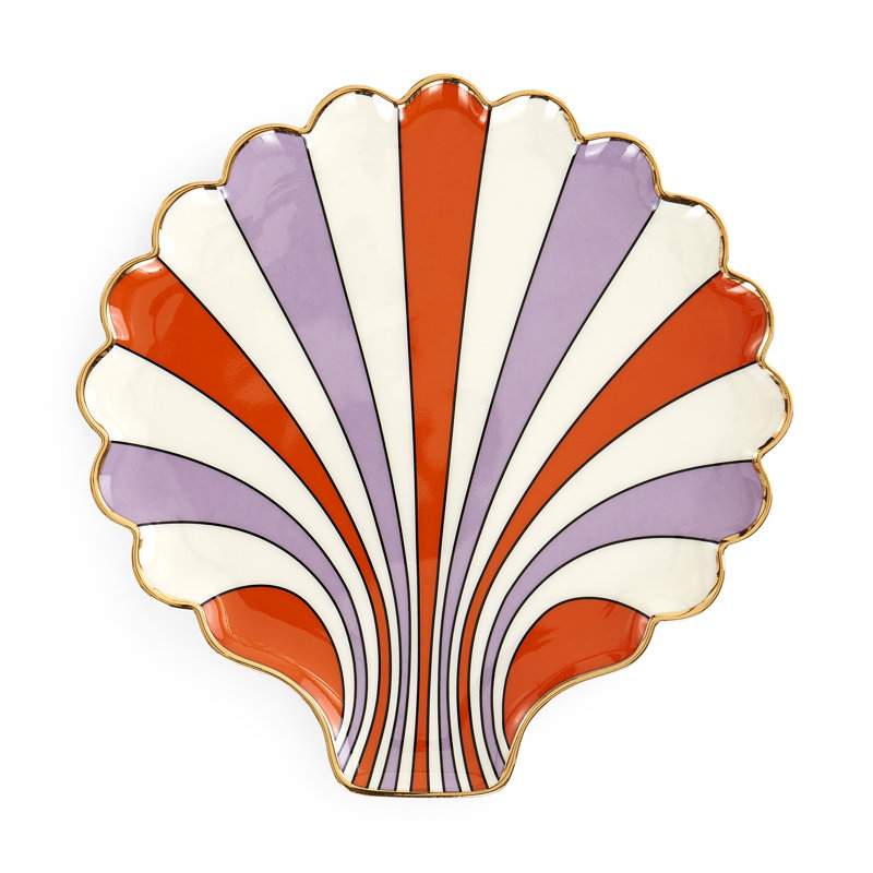 Scallop Decorative Tray