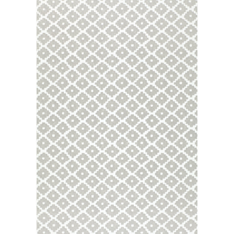 Ziggurat Wallpaper, Silver