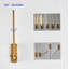 Ensemble de 2 lampes à bras articulé télécommandées modernes, cuivre-129434532