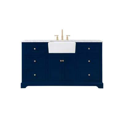 Pardue 60'' Single Bathroom Vanity