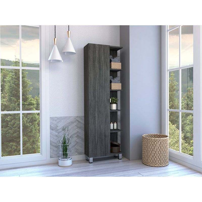 Armoire à linge Smokey Oak