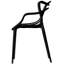 Chaise avec accoudoirs empilable Lyvia-208068017